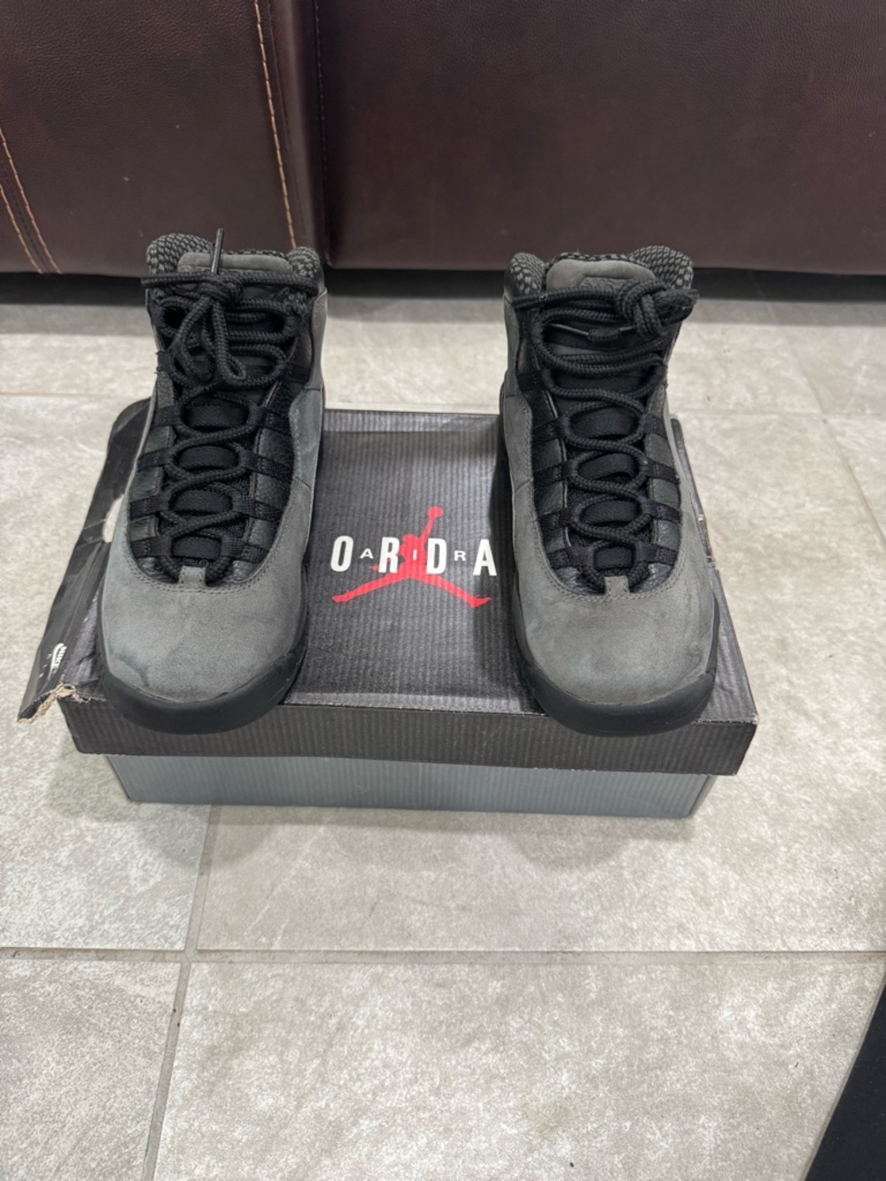 Size 6.5/8 Women's - Air Jordan 10 Retro 2018 Shadow - Picture 3 of 7